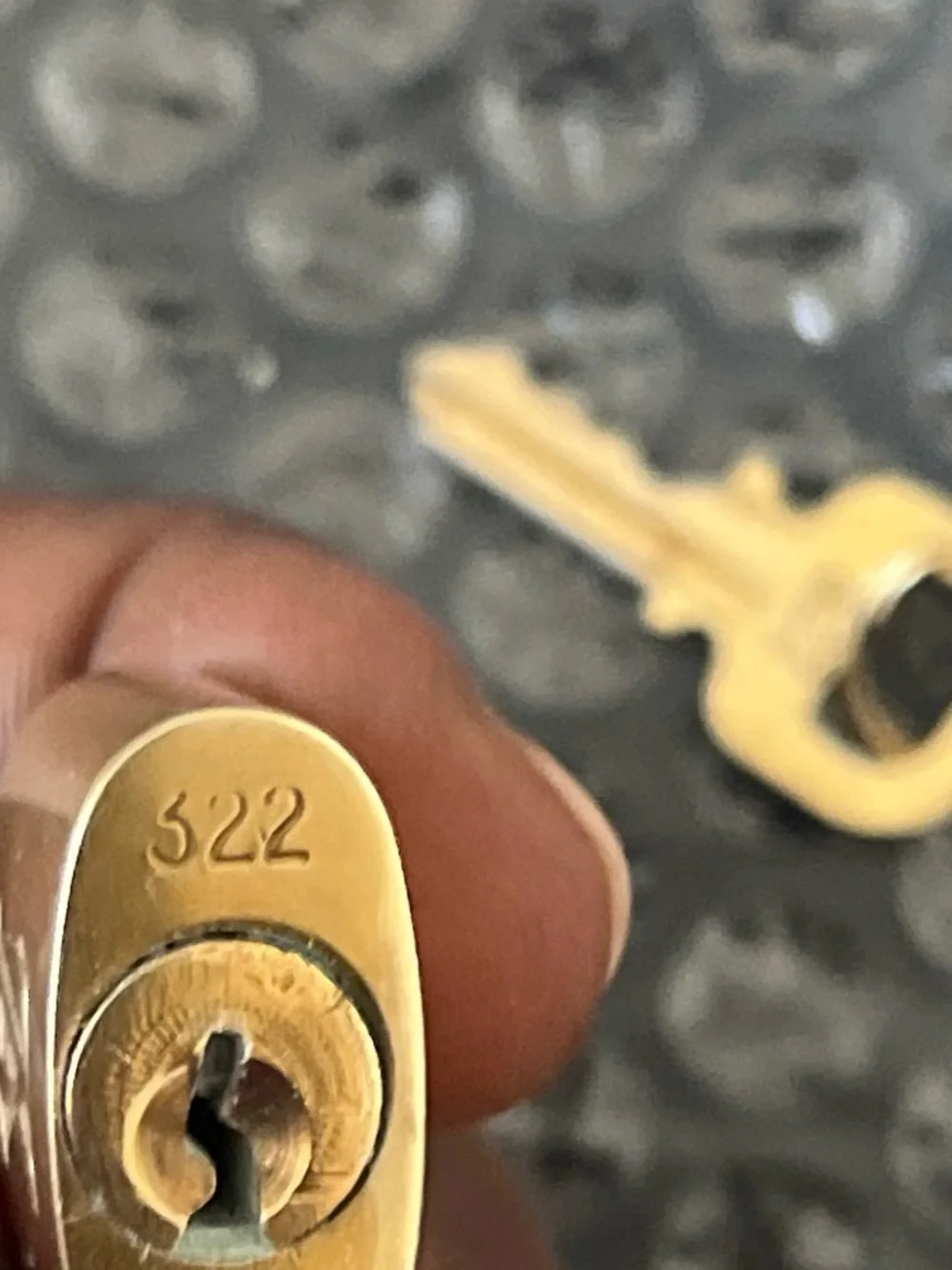 Louis Vuitton polished gold